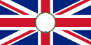 Die vlag van die goewerneur van Brits-Honduras voor 1981 was soos hierdie een met die wapenskild in die middel