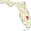 Localização do Condado de Okeechobee