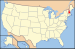 Carte montrant l'État du New Hampshire