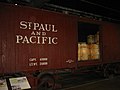 Godsvogn fra St. Paul & Pacific Railroad