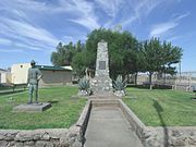 The Pvt. Matthew B. Juan Monument.