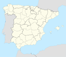 Chiclana de la Frontera na mapi Španije