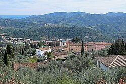 Skyline of Le Tignet