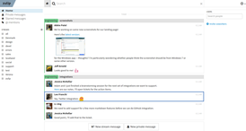 Скриншот программы Zulip