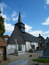 The church of Mesnil-Eudin