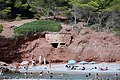 Búnquer a cala d'Algaiarens (Menorca)