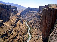 Rawanduzeko arroila, Irak estatuaren iparraldean, Kurdistan