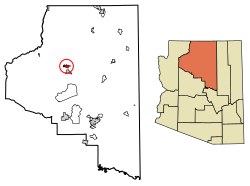 Location of Grand Canyon Village in Coconino County, Arizona