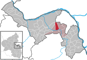 Poziția localității Essenheim