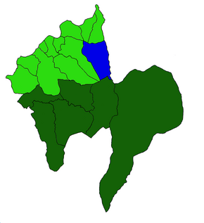 Localização no município de Melgaço