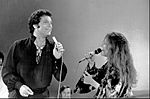 Tom Jones och Janis Joplin 1969.