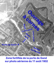 Ancienne zone fortifiée en 1932