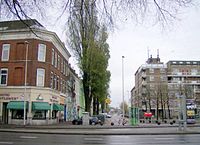 Rosestraat en Stieltjesplein.