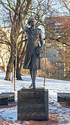 Kirsten Kokkins statue av kronprinsesse Märtha.
