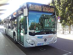 Citaro C2 no 6109 en gare d'Ermont - Eaubonne.