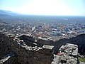 View of the city of Lezhë from the fortress