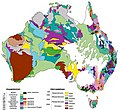 Geologische Karte Australiens