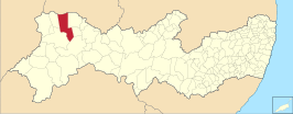 Kaart van Bodocó