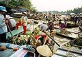 Mekong Naddi ke float hoe waala market