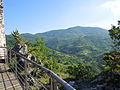 Panoramablick vom Nordturm der Burgruine