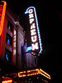 The Orpheum Theatre, advertising the Vancouver Symphony Orcherstra