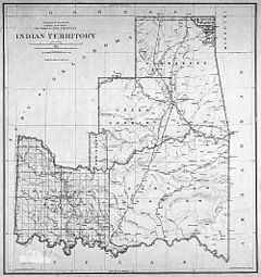 Mapa del Territorio Indio (1891)