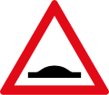 Speed hump ahead