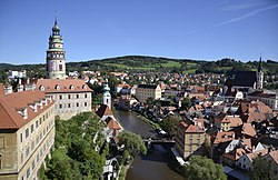 Một cái nhìn tại Český Krumlov