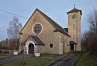 Our Lady of Peace church in Viville, Belgium