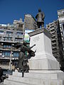 Statuia de la intersecția Bulevardului Lascăr Catargiu cu Străzile Viișoarei și Povernei, de Antonin Mercié, 1907[6]