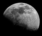 A composite of several Digital-SLR photos compiled in Photoshop taken via eyepiece projection from an 8 inch Schmidt Cassegrain telescope.