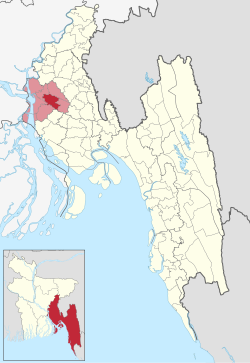 Location of Haziganj