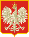 Polish Government in Exile (1939-1990) Coat of arms with the cross atop the crown