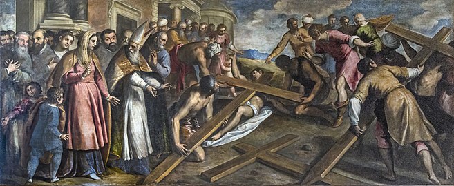 Saint Helena finds the true cross