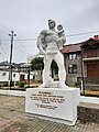 Monument la mormântul comun al 29 ostași și în memoria a 53 consăteni căzuți în 1944.