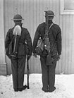 Soldats norvégiens en 1928.