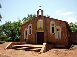 die katholische Kirche Saint Jean Baptiste