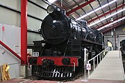 The sole surviving member of the class, 702 displayed at the National Railway Museum, Port Adelaide