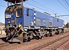 Class 10E locomotive number 10-044 at Klerksdorp, North West, South Africa, in 2007