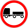 3.7 Driving with a trailer is prohibited