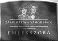 Záray Márta és Vámosi János, Orsó utca 13.