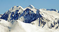 O Gran Pilastro nos alpes de Zillertal