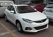 The front view of the Changan Eado XT.