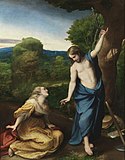 Correggio, "Noli me tangere", c. 1525