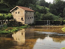 Larraun River in Larraun