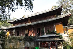 天台山国清寺の大雄宝殿