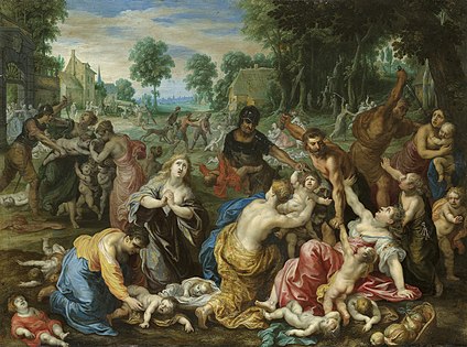 Massacre des enfants innocents, avec Hendrick van Balen