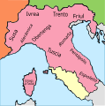 Reichsitalien und seine Regionen im 10. Jahrhundert