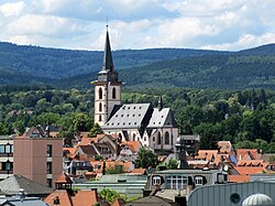 Saint Ursula Church at the Old Town of Oberursel