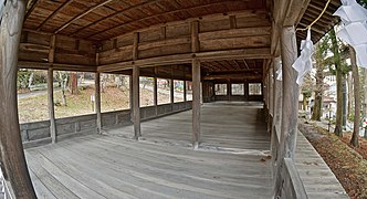 Interior of the Jikken-rō